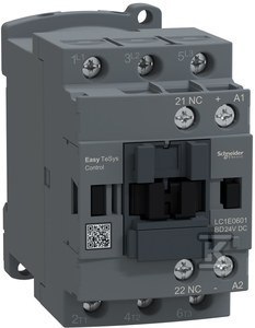 STYCZ.EASYTS 3P 6A AC3 2,2KW 24V DC 1NC