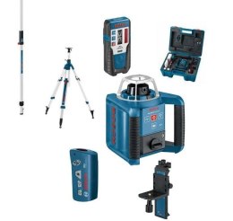 BOSCH LASER OBROTOWY GRL 300 HV +PILOT RC 1 +ODBIORNIK LR 1 +STATYW BT 300 HD +ŁATA GR240 WALIZKA