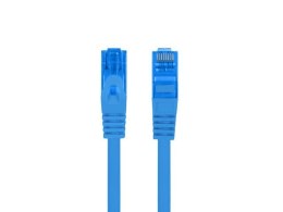 Patchcord kat.6a S/FTP CCA 2.0m Niebieski