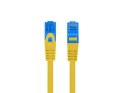 Patchcord kat.6a S/FTP CCA 2.0m Żółty