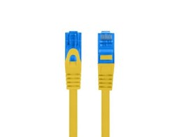 Patchcord kat.6a S/FTP CCA 2.0m Żółty