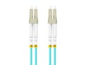 Patchcord światłowodowy Mm Lc/Upc-Lc/Upc Duplex 3.0mm 1m Aqua