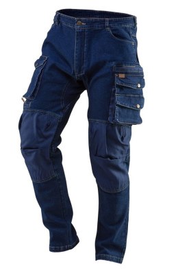 SPODNIE ROBOCZE DENIM, ROZMIAR L