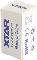 Akumulatorek 16340 / R-CR123 3,7V Xtar 650mAh (1 szt.) z zabezpieczeniem