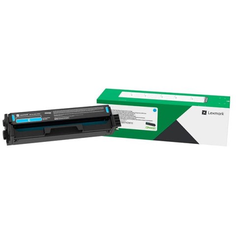 Lexmark oryginalny toner 20N20C0, cyan, 1500s, return