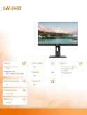 Monitor AG NEOVO 23,8 cala LW-2403 HDMI VGA