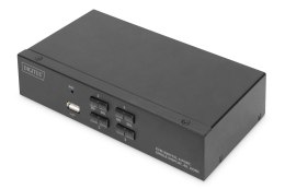 Przełącznik KVM DIGITUS 4 portowy HDMI, 4K 30Hz