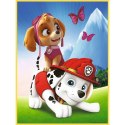 Układanka Baby MAXI 2x10 elementów elementów Drużyna Paw Patrol