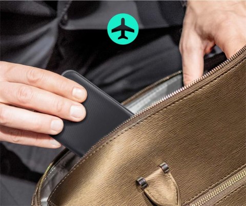 PB-N74S Power Bank 20000 mAh 5xUSB Quick Charge 3.0 Power Delivery 3.0 22.5W SCP LED kabel USB-C