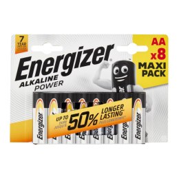 Bateria alkaliczna Energizer Alkaline Power AA / LR6 - 8 sztuk (blister)