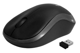 MYSZ REBELTEC METEOR SILVER/BLACK WIRELESS USB