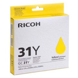 Ricoh oryginalny wkład żelowy 405691, Typ GC 31Y, yellow