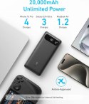 PowerBank 20000 mAh 65W 1xA 1xC + kabel