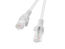 PATCHCORD KAT.5E 0.25M SZARY FLUKE PASSED LANBERG 10-PACK