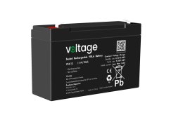 Akumulator AGM Voltage 6V 12Ah VE6-12