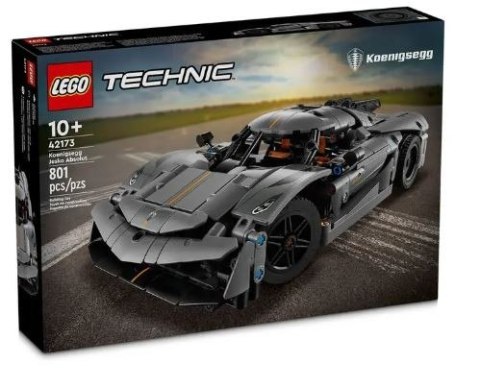 Klocki Technic 42173 Szary hipersamochód Koenigsegg Jesko Absolut