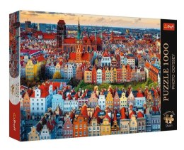 Puzzle 1000 elementów Premium Plus Quality Widok na Gdańsk, Polska