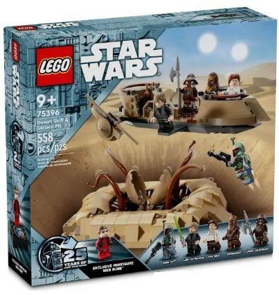 Klocki Star Wars 75396 Pustynna barka i jama sarlacca