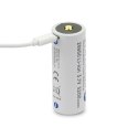 Akumulator 26650 3,7V Li-ion 5200 mAh micro USB