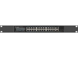 Przełącznik 24X 100MB POE+ /2x COMBO 250W RSFE-24P-2C-250