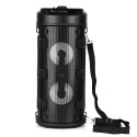 Głośnik PARTYBOX KEG BT MT3165 V2.0 Karaoke/Bluetooth 5.0+EDR/FM/MP3/MicroSD/USB/Equalizer/AUX/Jack 6.3/Pilot/Pasek/USB-C/LED/RM