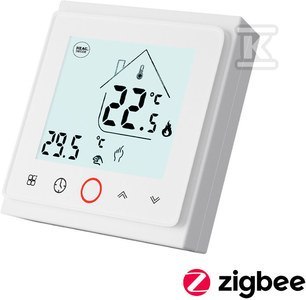 TERMO.PROGR.HD-T500.W Z/ZIGBEE 3.0-BIAŁ