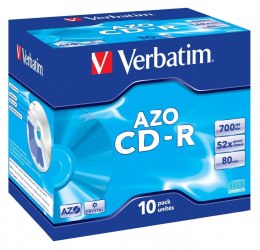 CD-R 52x 700MB 10P JC DLP Crystal 43327