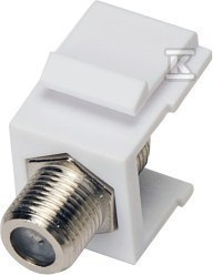 ADAPTER TYPU KEYSTONE ZE ZŁĄCZEM F