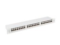 Patchpanel 24 port 1U KAT6A EK. PPSA-1024-S Szary