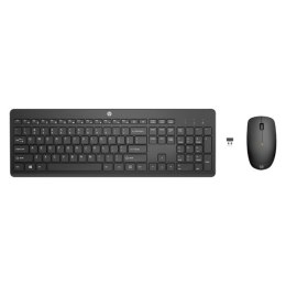 HP Wireless Keyboard & Mouse, zestaw klawiatura z myszą optyczną bezprzewodową, AAA, CZ/SK, multimedialny, USB-A Dongle rodzaj 2