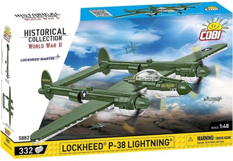 Klocki Lockheed P-38 Lightning 332 klocki