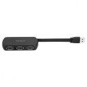 4-Port USB Hub USB 2.0 Black