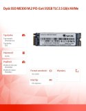 Dysk SSD ME300 M.2 PCI-Ex4 512GB TLC 2.5 GB/s NVMe