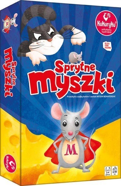 Gra Sprytne myszki Kukuryku