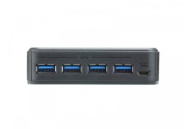 Przełącznik niezarządzalny 4x4 USB 3.2 Gen 1 Peripheral Shar Switch