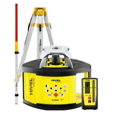 NIWELATOR LASEROWY NL520R DIGITAL + STATYW SJJ1 + ŁATA LS-24