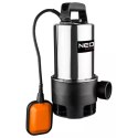 Neo Tools Pompa zanurzeniowa 04-736, 1100W, 18000l/hod., 7m