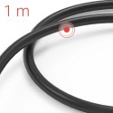 Kabel ładujacy USB-A USB-C 1m czarny