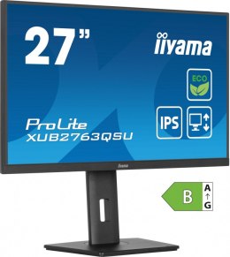 Monitor 27 cali ProLite XUB2763QSU-B1 IPS,QHD,HAS,100Hz