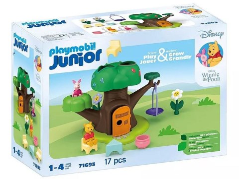 Zestaw z figurkami Junior Disney 71693 Domek w drzewie Kubusia Puchatka i Prosiaczka