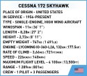 Klocki Cessna 172 Skyhawk 162 klocki