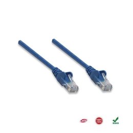 PatchCord 100% miedź Intellinet Cat.5e UTP, 5m, niebieski