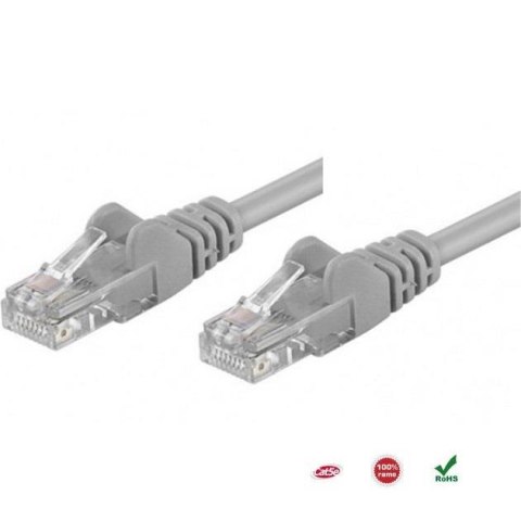 PatchCord 100% miedź Intellinet Cat.5e UTP, 7,5m, szary