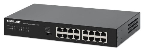 Switch niezarządzalny Intellinet 16x 10/100/1000 Mbps desktop/Rack 19" manual VLAN