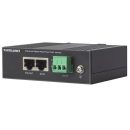 Zasilacz przemysłowy PoE+ Intellinet 1x RJ45 Gigabit 30W -40°C/+75°C