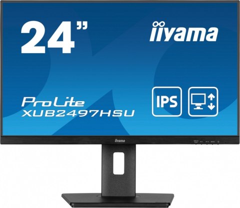 Monitor 24 cale XUB2497HSU-B2 IPS, HDMI, DP, 2x2W, 2xUSB, Pivot, HAS(150mm)