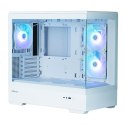 Obudowa P30 V2 MicroATX Mini Tower 3 FansRGB Biała