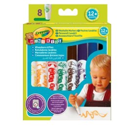 Flamastry zmywalne Baby Superwytrzymałe 8 sztuk Crayola