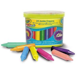 Kredki świecowe Baby grube 24 sztuki Crayola