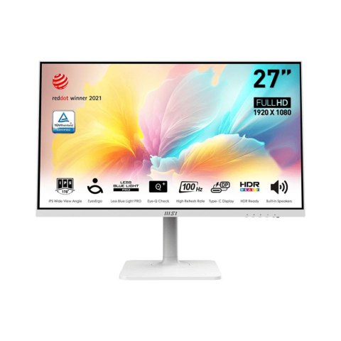 Monitor MSI 27" Modern MD2712PW HDMI USB-C głośniki